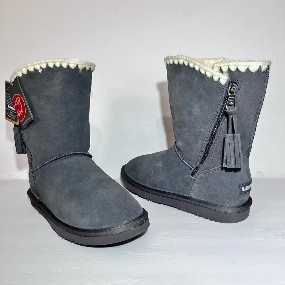 Lamo Luna Water Resistant Suede Winter Boots